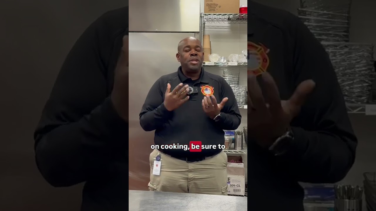 Holiday Cooking Safety Tips from Sandy Springs Fire Department