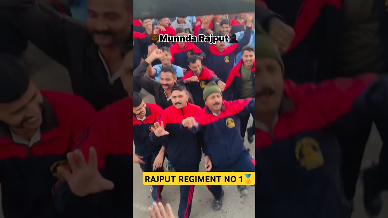 Monda Rajput Munda Rajput ️Rajput Regiment no 1 🥇💥 Army sports.#army #rajputregiment ...