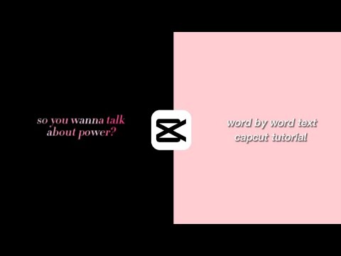 Word by word rainbow text on capcut tutorial (without having to actually type out every word)