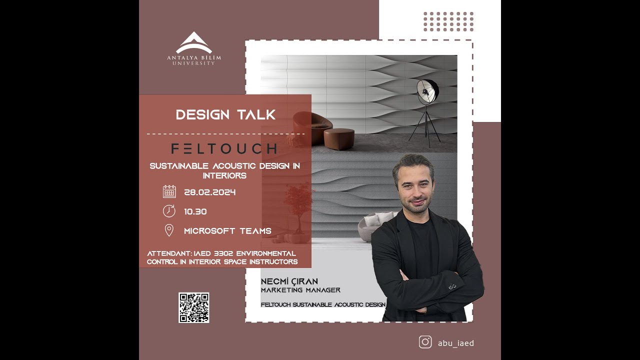 Design Talk: Feltouch Acoustic | ABU