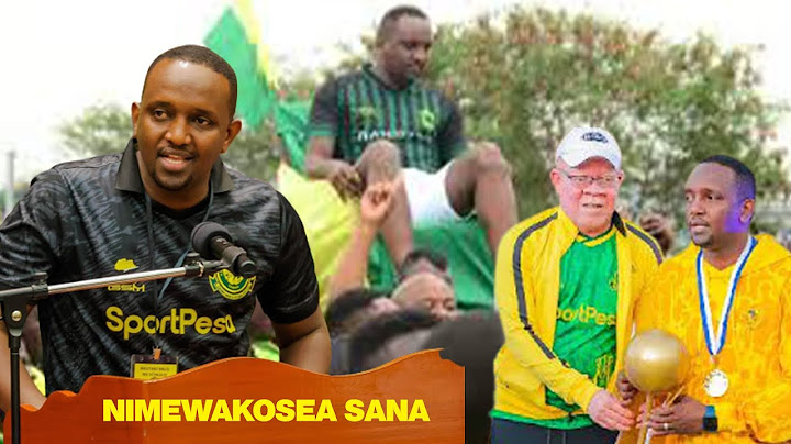 ENG HERSI SAID : NIMEWAKOSEA MASHABIKI WA YANGA / TUNAENDA KUFANYA MAKUBWA UGENINI