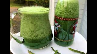 fully loaded Asparagus leafy green cleanse Smoothie Improve weight loss digestion HEALTHY LIFESTYLE😘