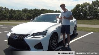 Review: 2016 Lexus GS F(, 2016-08-31T16:00:02.000Z)