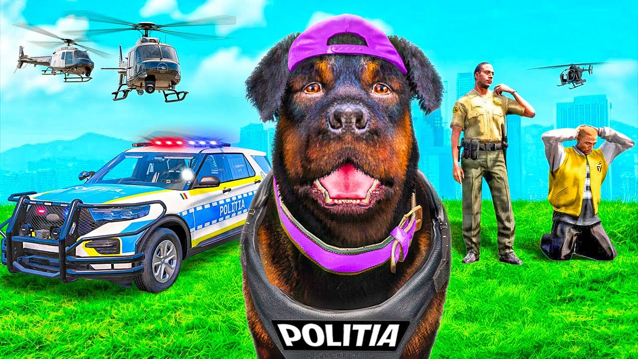 AMASICO devine CAINE POLITIST in GTA 5!