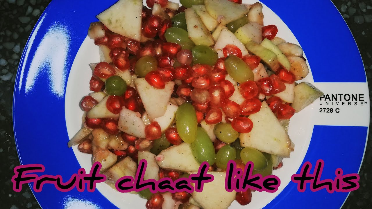 Amazing Fruit Chaat Recipe How To Make Fruit Salad Recipe YouTube fruit-chaat-recipe-fruit-chaat-to-detox-body-chaat-recipes-indian
