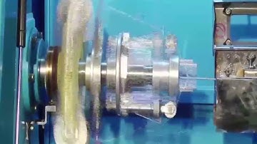 High Speed Servo Controlled Taping  Fiberglass/Daglas Spinning and Varnishing Line