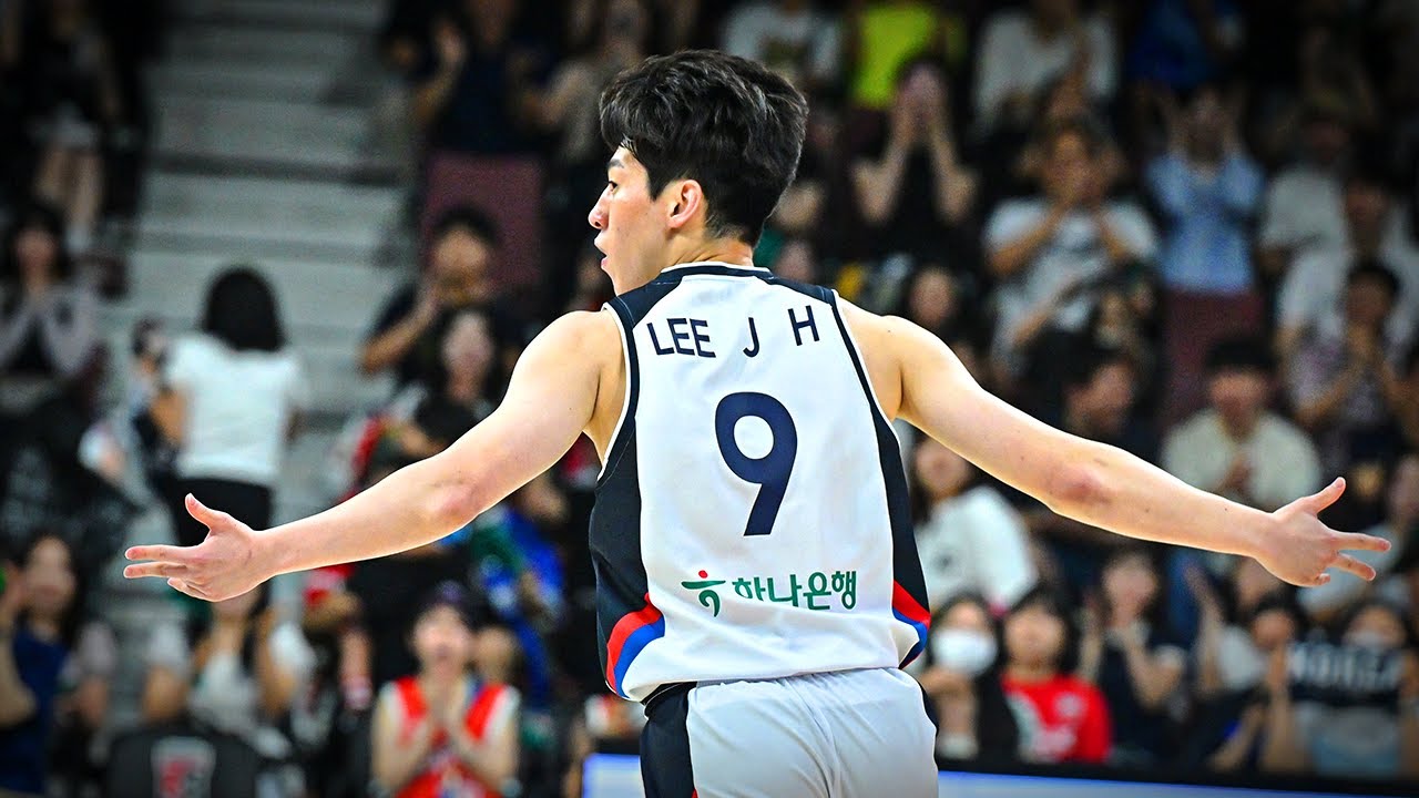 '소노를 넘어 대한민국 에이스로' 남자농구 평가전 4연전 이정현 하이라이트