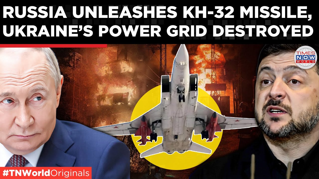 TU-22M3 BOMBERS STRIKE Ukraine: Russia Unleashes Winter Blackout Attack On Power Grid | World News