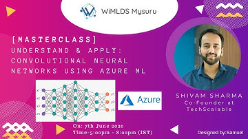 [MASTERCLASS] Understand & Apply: Convolutional Neural Networks using Azure ML -- Part 1
