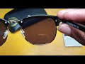 Unboxing RayBan Club Master