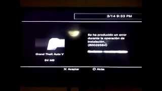 Como solucionar este problema (80029564) GTA V