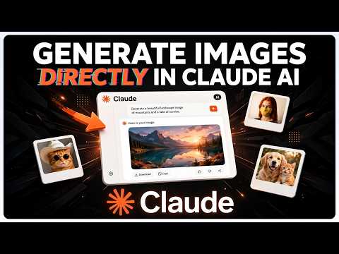 How to Generate Images DIRECTLY in Claude AI