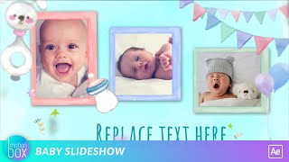 Baby Slideshow | After Effects template