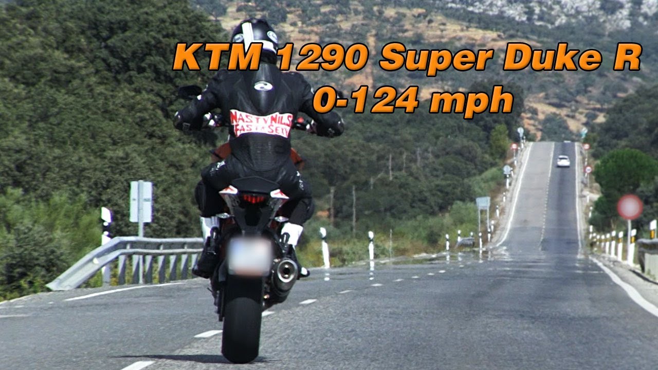 0-124 mph | KTM 1290 Super Duke R 