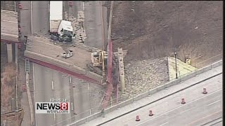 Police to drivers: Plan ahead after Ohio overpass collapse