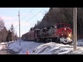(HD) BCOL 4647 & CN 2508 (CN 403 West) Rimouski Qc ( Mont-Joli SUB M.P 128. 72 )