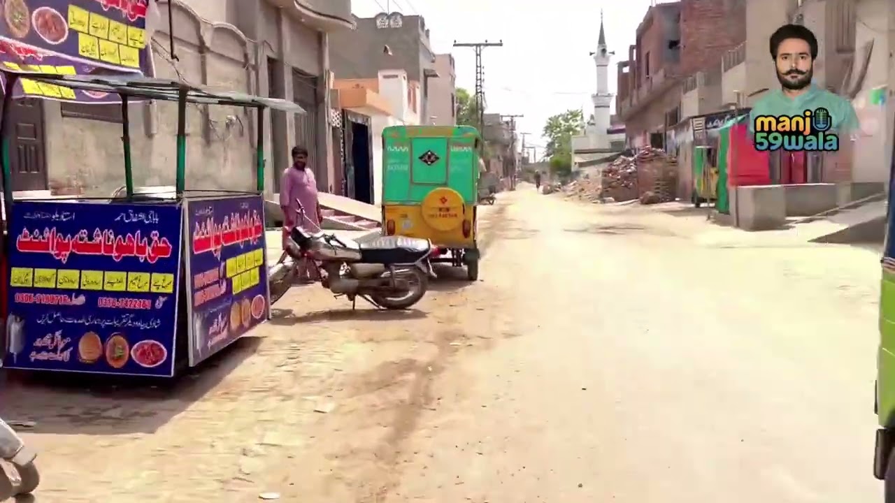 Chak No 61 JB Dharoor Village Tour | Faisalabad Punjab Pakistan | Peaceful Village Life 2025