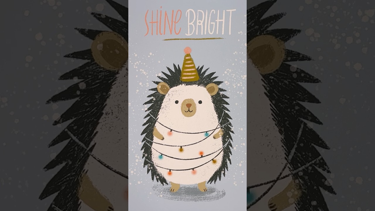 The Cutest Festive Procreate Illustration