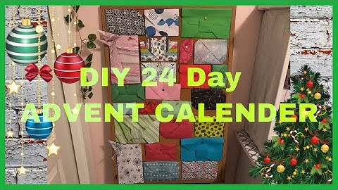 DIY Advent Calendar- Easy + Origami Envelopes | VLOGMAS 2020 ☃️ |