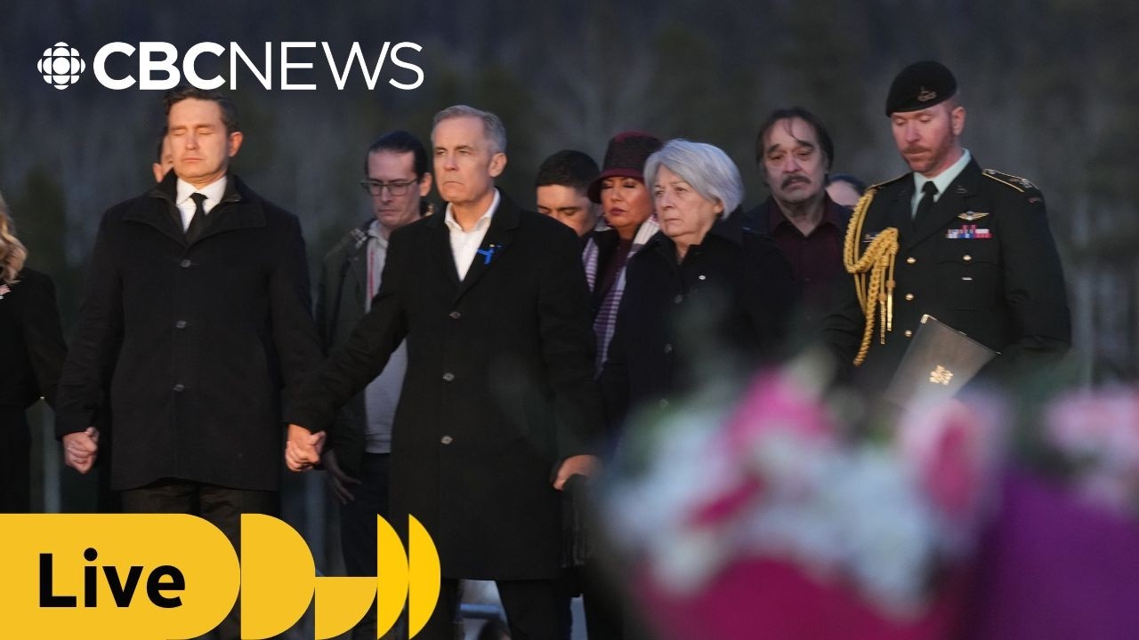 🔴 LIVE: Carney, other leaders honour victims of Tumbler Ridge, B.C., mass shooting | CBC News