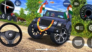Modified Mahindra Thar Car Games: Indian Cars (Gadi Wala Game) - Car Game Android Gameplay 2026 screenshot 2