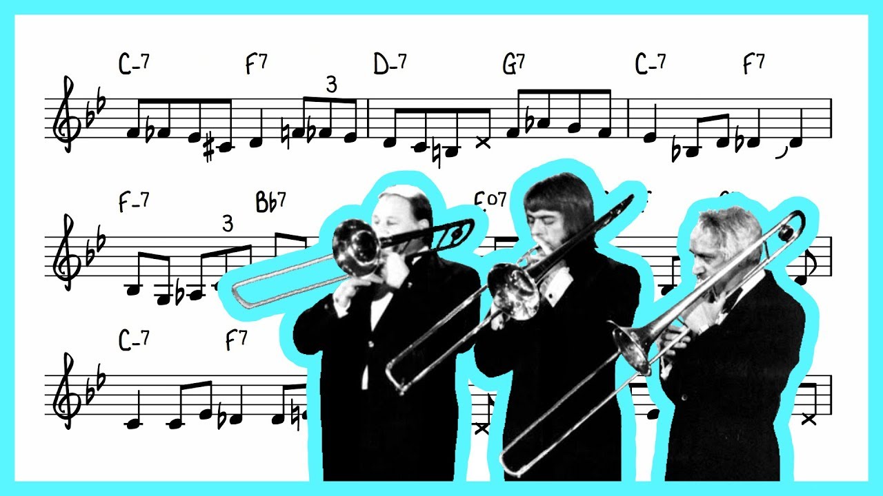 [JAZZ] Cotton Tail, Rhythm Changes (Solos & Chords) Carl Fontana