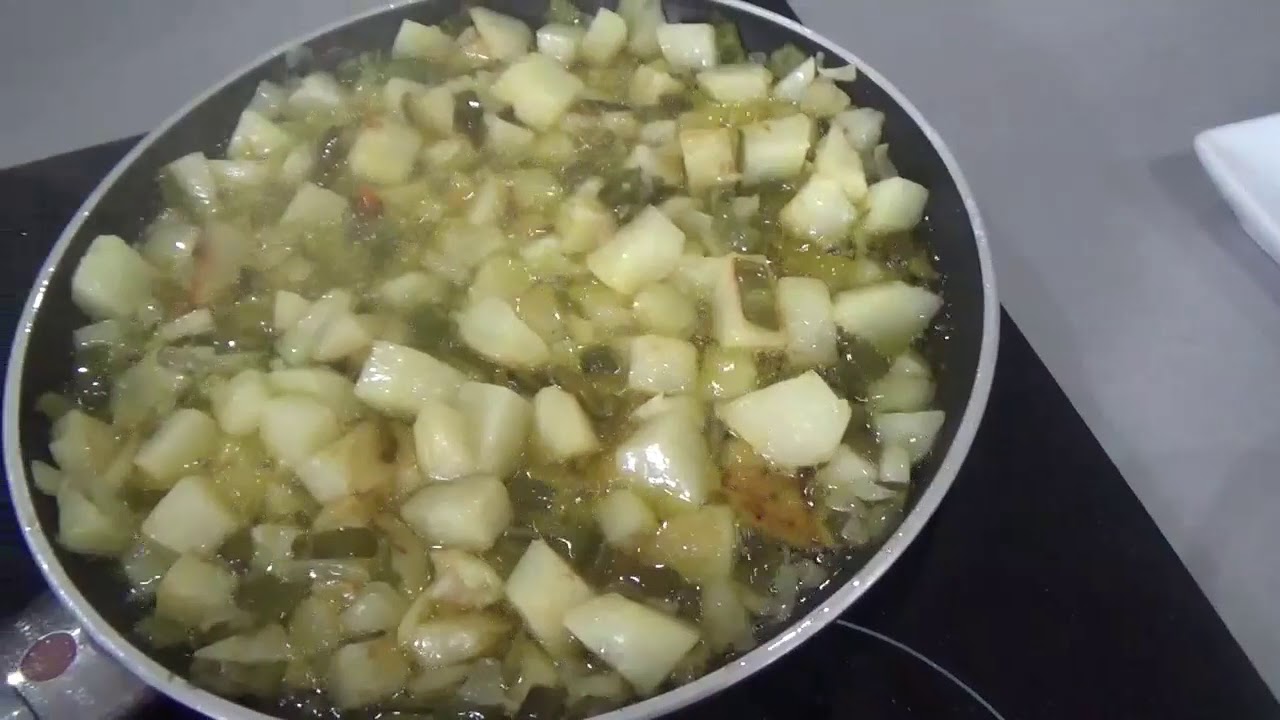 Картофельный омлет по испански