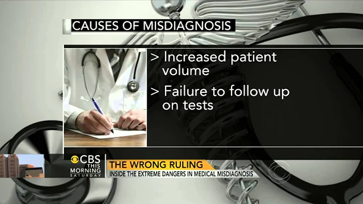The danger of medical misdiagnosis