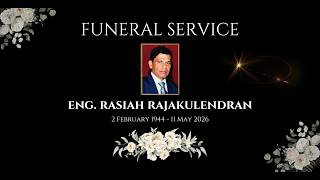 Funeral of Late Rasiah Rajakulendran | 11 - May - 2026