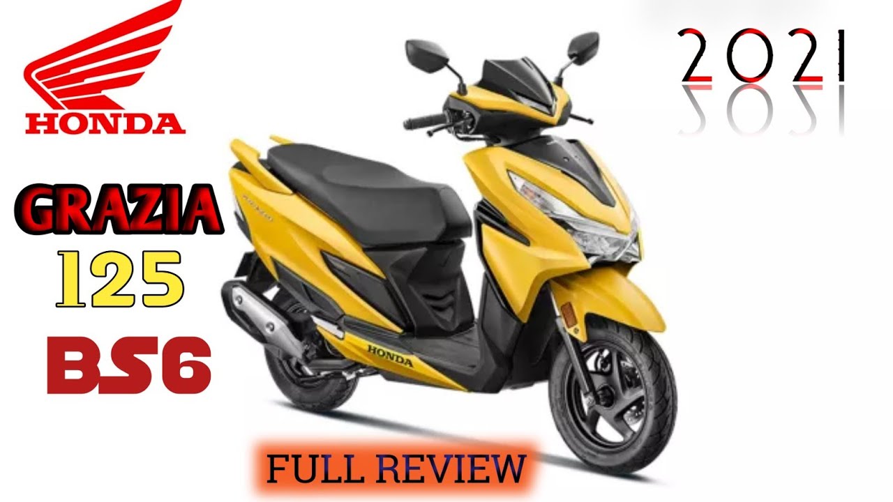 21 Honda Grazia 125cc Dx Bs6 Detailed Review Features Mileage Performance Rd Automobile Info Youtube