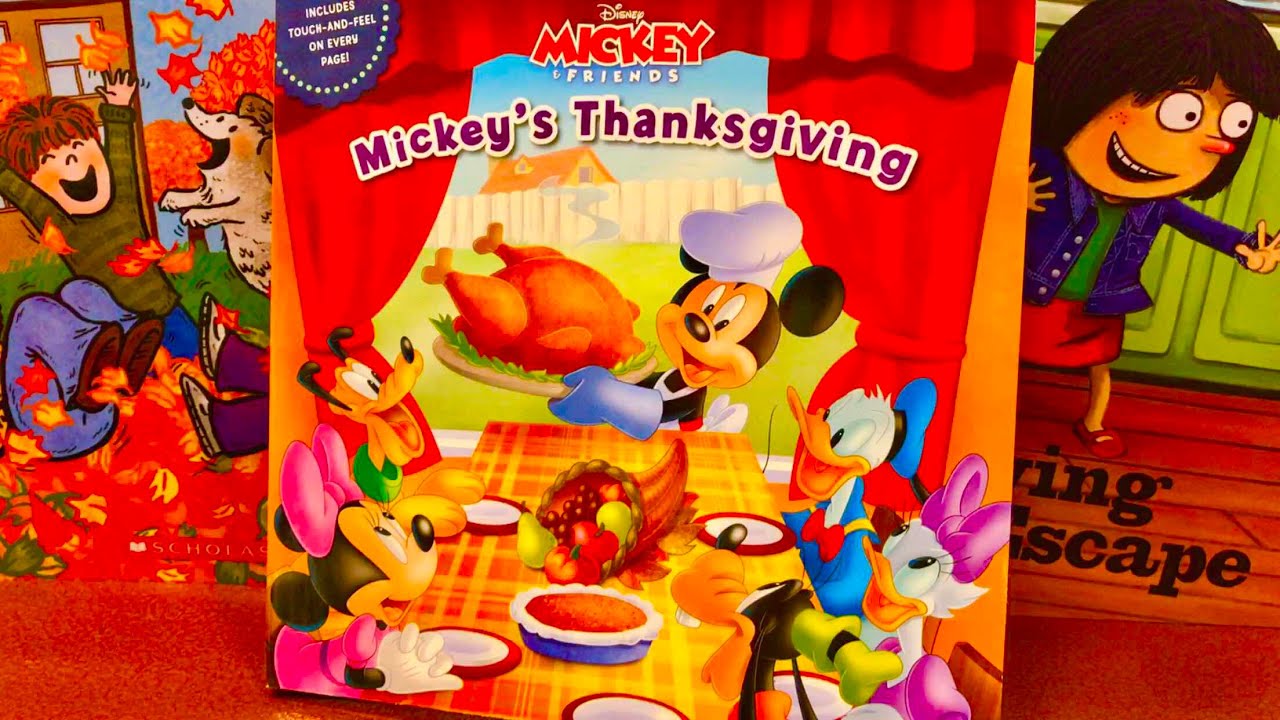 Mickey's Thanksgiving - Disney - BOOK - Read Aloud - YouTube