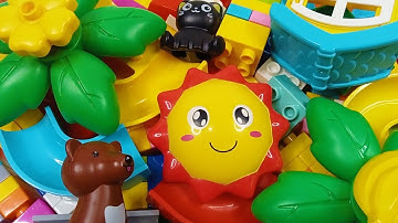 Satisfying Building Lego Duplo Marble Run ☆ Build an Exciting And Easy Marble Run With Lego Duplo