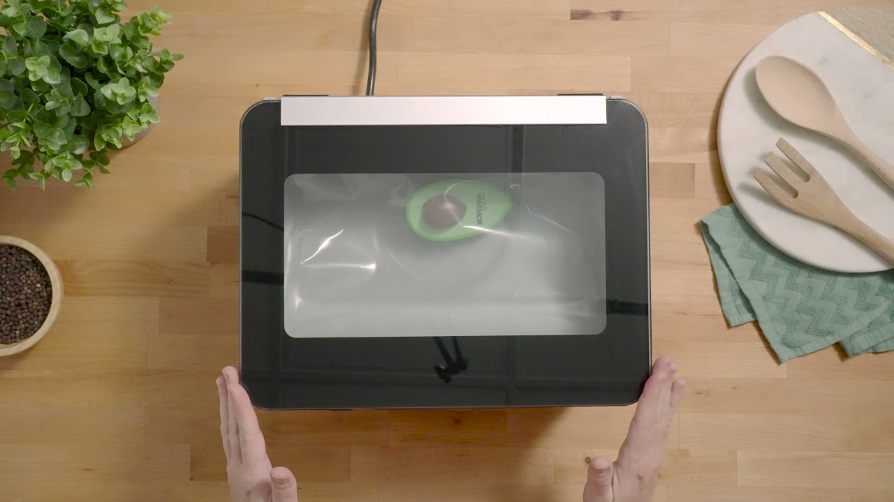 How To Vacuum Seal Your First Bag On The USV20 Chamber Vacuum Sealer