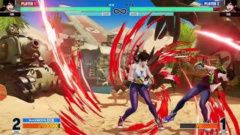Kof xv yuri vs yuri