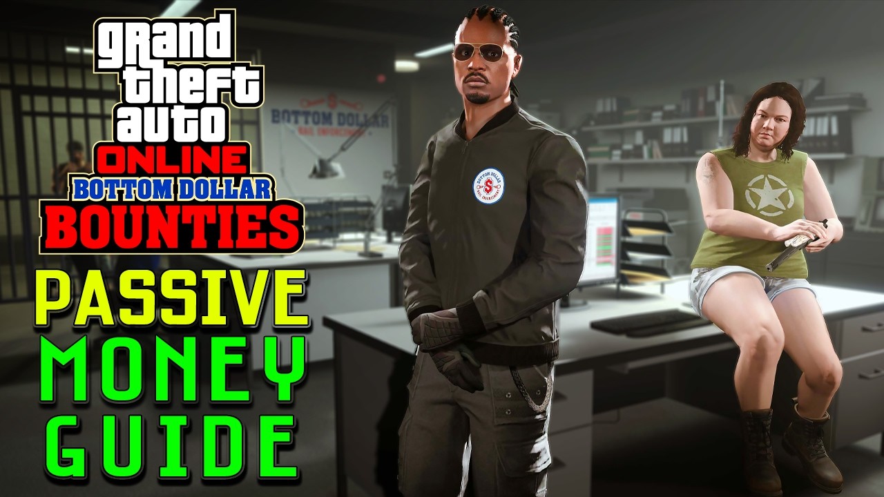 NEW Passive Money Method | Bail Office Agents Guide (GTA 5 Online)