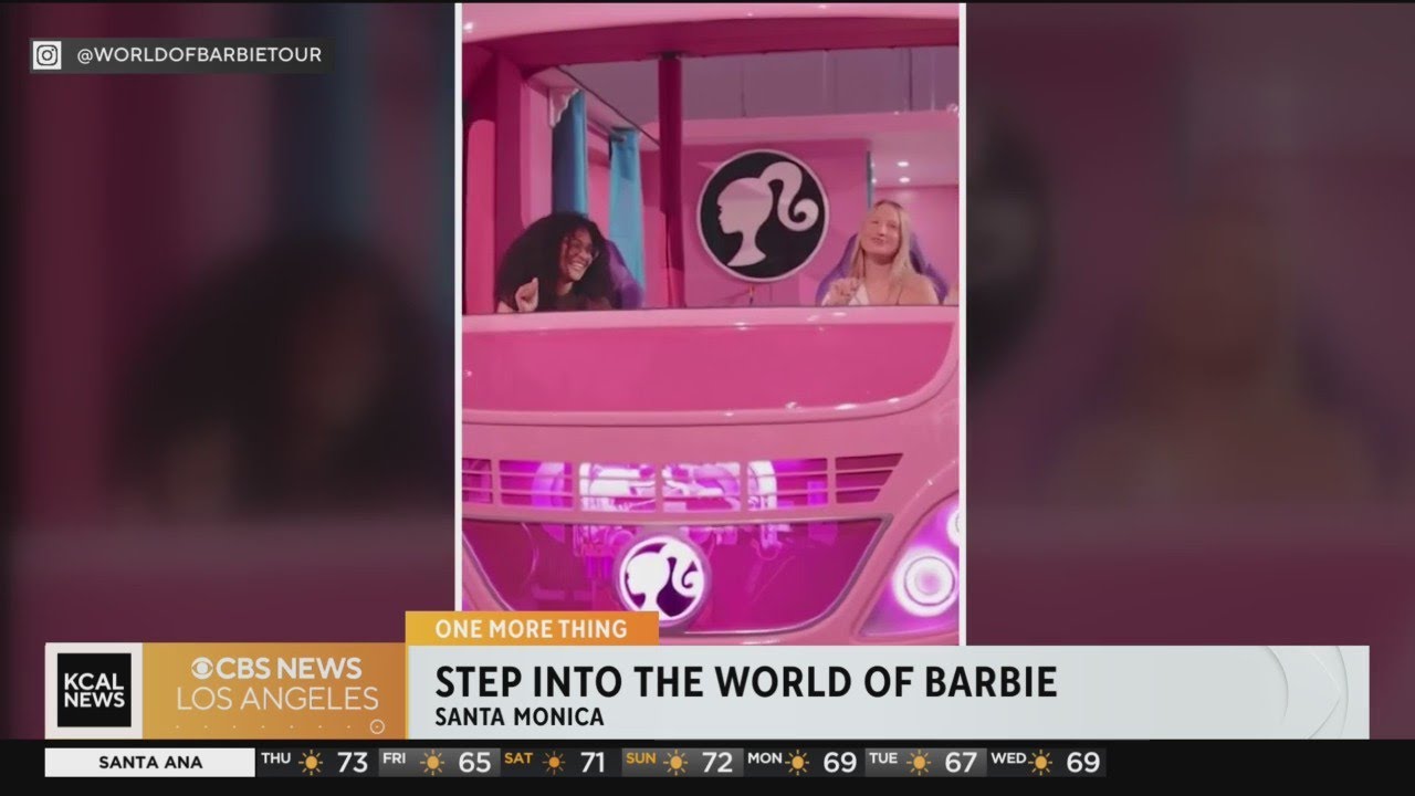 World of Barbie comes to Santa Monica