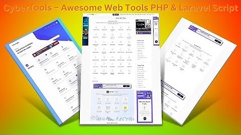How to Install CyberTools – Awesome Web Tools PHP & Laravel Script