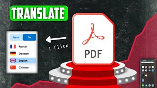 How to translate PDF files to different languages in Mobile | How to Mobile