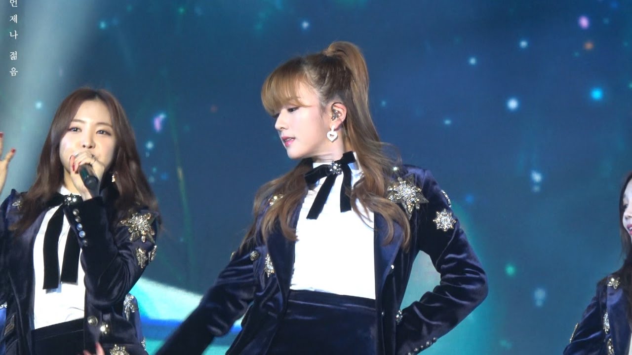 161226 SBS 가요대전 에이핑크 윤보미 - 내가 설렐 수 있게, 별의 별 4k 직캠 (multi cam)