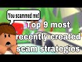 Top 9 most RECENTLY created SCAMS in ADOPT ME! 😱 |GENIUS | how to AVOID scams! | roblox 2020