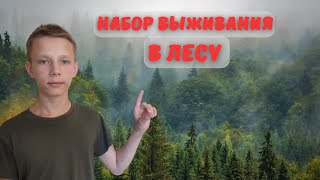 Минимальный набор для бушкрафта и выживания в лесу / Survival kit in the forest