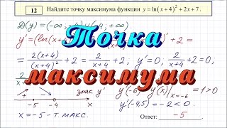 картинка: Демо ЕГЭ по математике, задание 12