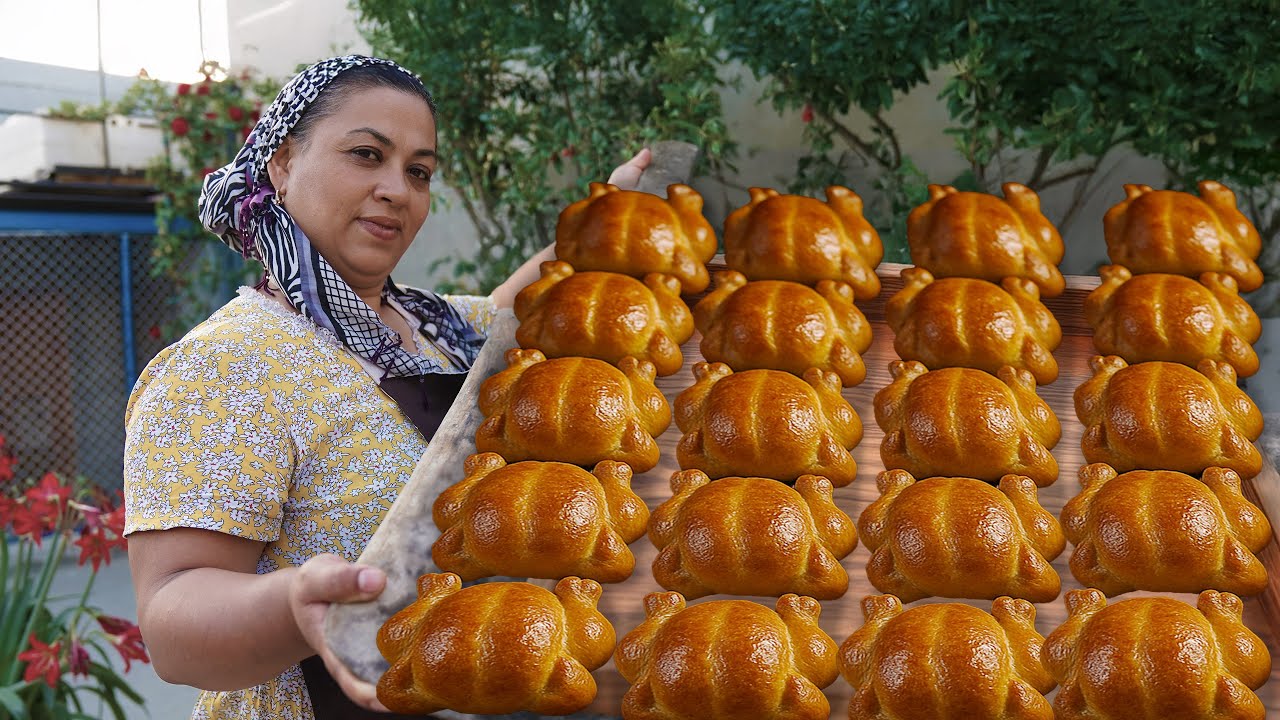 Хлеб в форме курицы — самый секретный рецепт деревни!