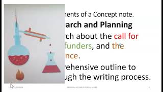 Concept Notes and LOI with Prof. Rachael Akinola