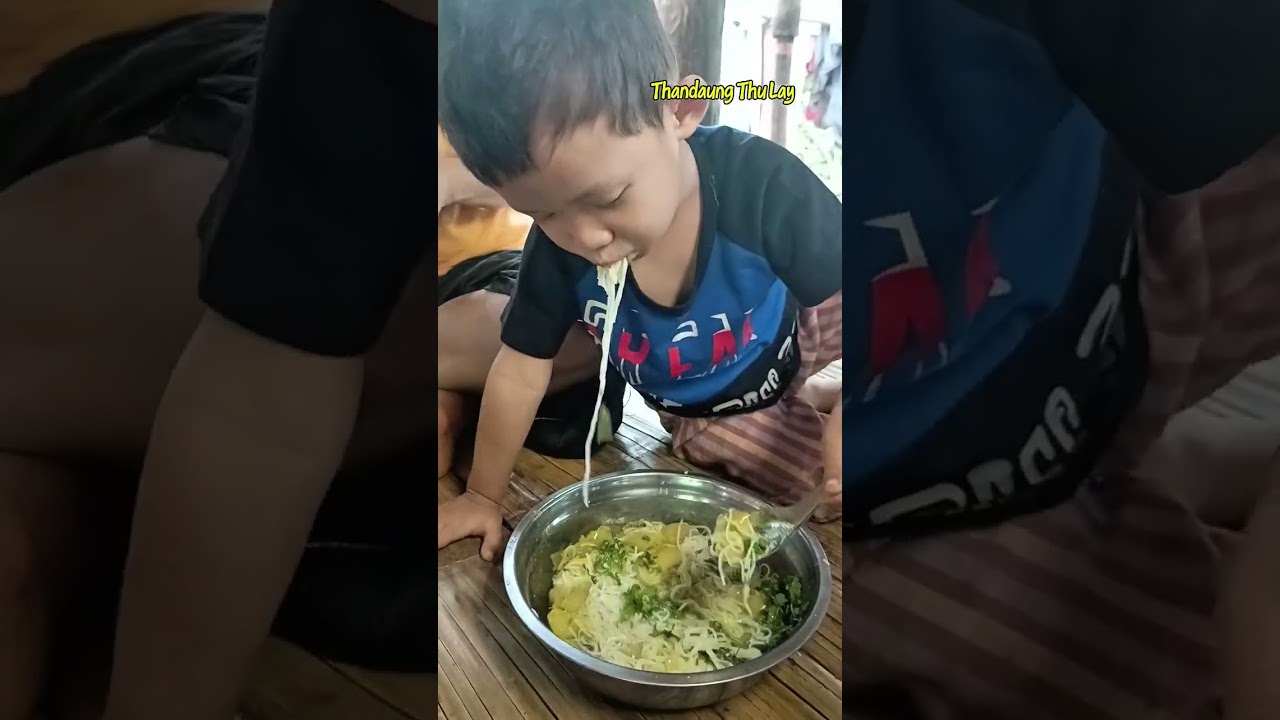 အမျိုးတွေဆုံတုန်း တောမုန့်ဟင်းခါးချက်စားမယ်😋