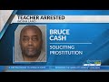 Indian Land teacher charged with soliciting prostitution