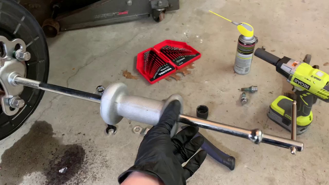 2015 Jeep Cherokee Trailhawk Rear Wheel Bearing, Brakes, and Rotor