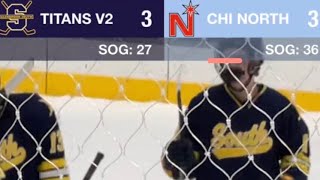 GBS Titans Varsity2 Black vs Chicago North - 2022-23 IHSHL Game #23 3-3