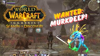 Wow Clic Season Of Discovery Wanted Murkdeep Quest