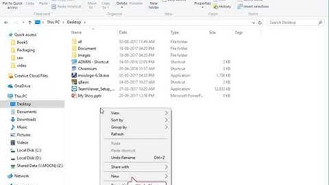 Creating Files in Folders | Computer Training | Periwinkle